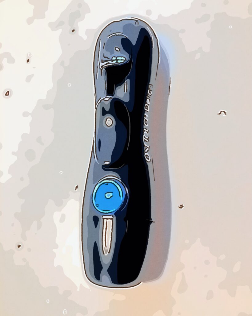 a lancing device / une lancette