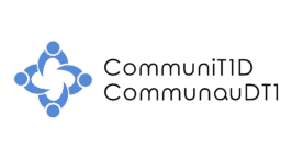 CommuniT1D logo / logo de CommunauDT1